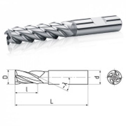 Fréza 18x63mm válcová čelní dlouhá HSS Co8