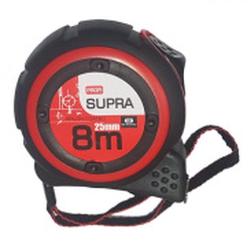 Metr svinovací 8m/25mm SUPRA PROFI 030252