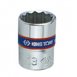 Hlavice nástrčná King Tony 1/4 CrV 12 hran, 11mm 233011M
