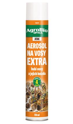 AgroBio Atak- aerosol na vosy Extra 750ml