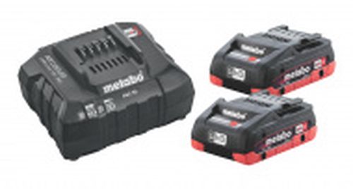 Set akumulátorů Metabo LiHD 18 V 4.0 Ah a nabíječe ASC 55 SE 685191000