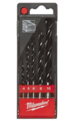 Sada vrtáků do dřeva Milwaukee 4 - 10 mm, 4932352465