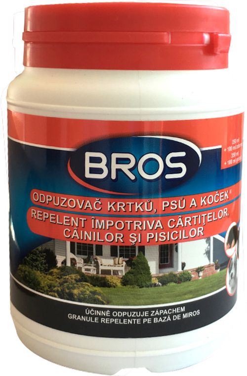 Bros Odpuzovač krtků, psů a koček 450 ml