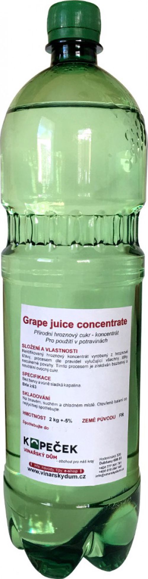 Hroznový koncentrát 6,5 kg