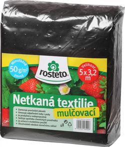 Netkaná textilie černá 3 x 1,6 m