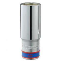 Hlavice nástrčná prodloužená King Tony 3/4 CrV 6 hran, 52 mm x 95 mm 623552M