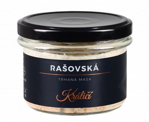 Trhané králičí maso (Rillettes) 160 g