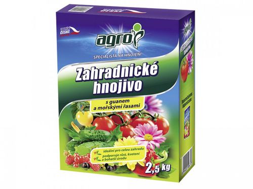 Zahradnické hnojivo 2,5 kg