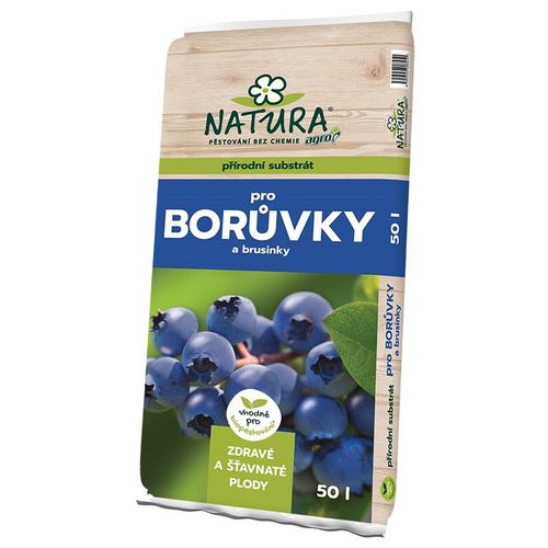 AGRO CS NATURA Substrát pro borůvky a brusinky 50 l