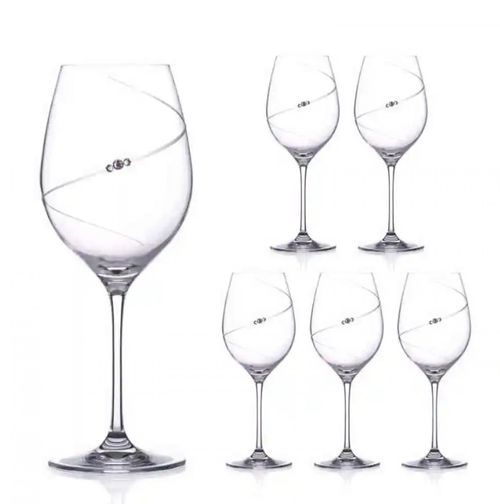 Sklenice Silhouette Swarovski 6 ks