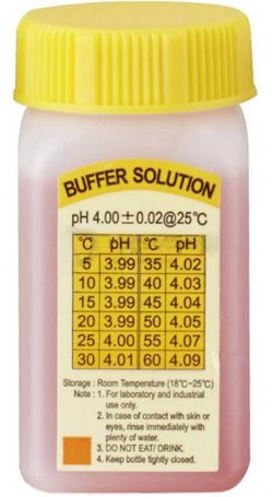 Kalibrační roztok pH 4.00 Voltcraft, 50 ml