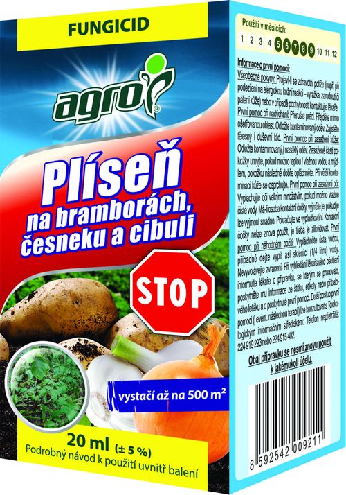 AGRO CS AGRO Plíseň na bramb., česn. a cibuli STOP 20ml