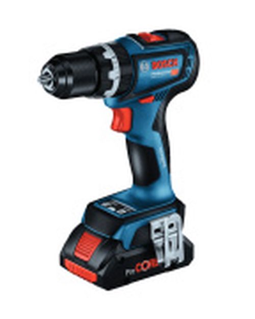 Aku vrtací šroubovák s příklepem Bosch GSB 18V-90 C Professional 2x5,0Ah 06019K6106