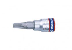 Hlavice zástrčná s otvorem King Tony 1/4 CrV TORX T30 203730