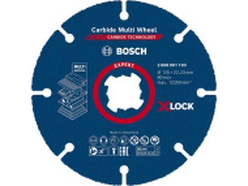 Kotouč řezný Bosch Expert Carbide Multi 125mm X-LOCK 2608901193