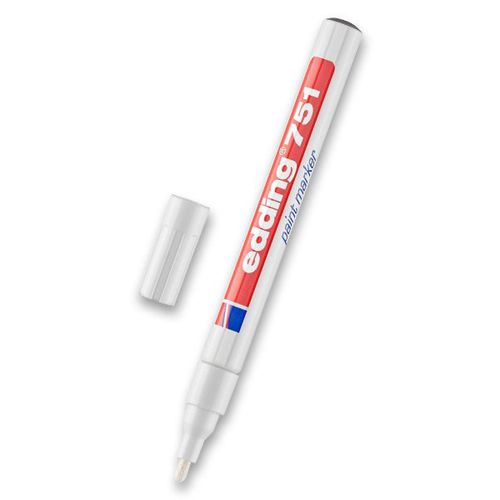 Popisovač 751 Edding bílý