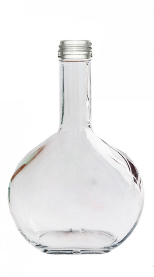 Láhev Bocksbeutel 500 ml bezbarevná