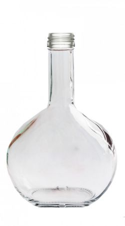 Láhev Bocksbeutel 500 ml bezbarevná