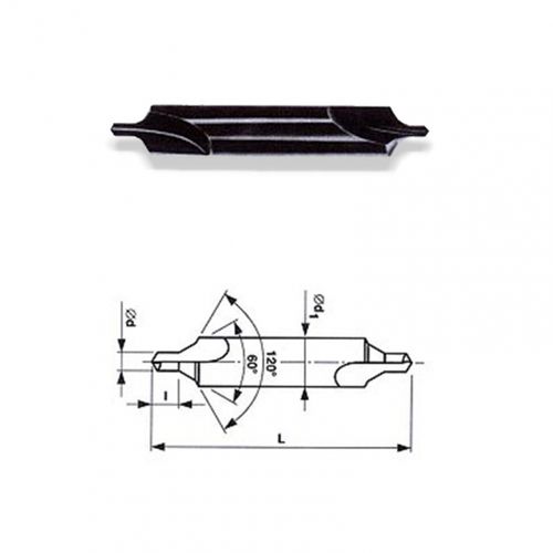 Vrták 02,00mm HSS středící 60° 221112