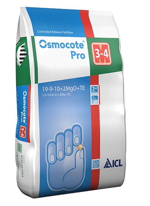 ICL Osmocote Pro 3-4M 25 Kg 19-09-10+2MgO+TE