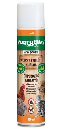 AgroBio ATAK Ektosol - Odpuzovač parazitů 250 ml