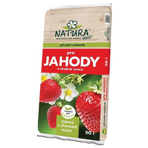 AGRO CS NATURA Substrát pro jahody a drobné ovoce 50 l