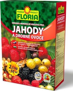 AGRO CS FLORIA Organominerální hnojivo pro jahody a ovoce 2,5 kg