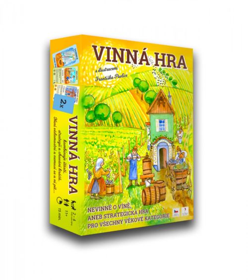 Vinná hra - strategická společenská hra o víně