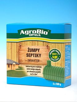 AgroBio INBAKTER Žumpy a septiky- 3x100g