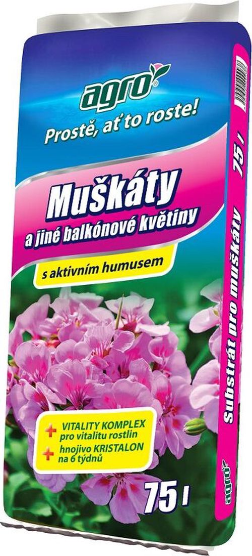 AGRO CS AGRO Substrát pro muškáty 75 l