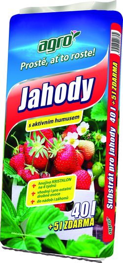 AGRO CS AGRO Substrát pro jahody 40 l + 5 l