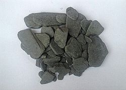 Granulati Zandobbio Okrasné kameny Piatto Nero 20-60mm 20 kg