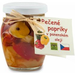 Pečené papriky v panenském oleji