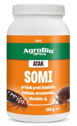 AgroBio Atak- Somi proti štěnicím a švábům 200g