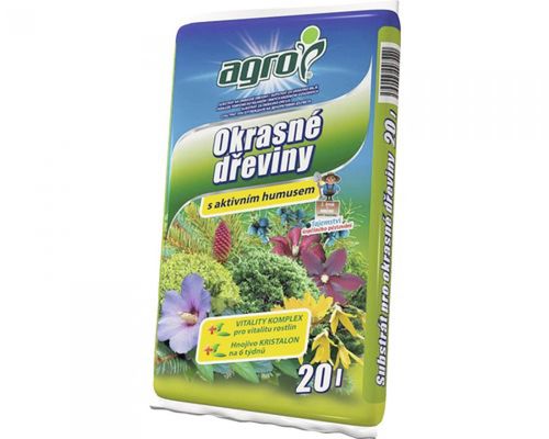 AGRO substrát pro okrasné dřeviny 20 l