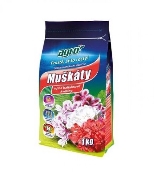 AGRO OM hnojivo muškáty 1 kg