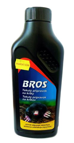 BROS tekutý odpuzovač krtků 500 ml