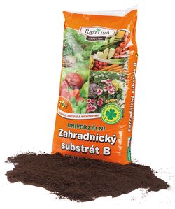 Záhradnícký substrát B s aktívním humusem 70 l