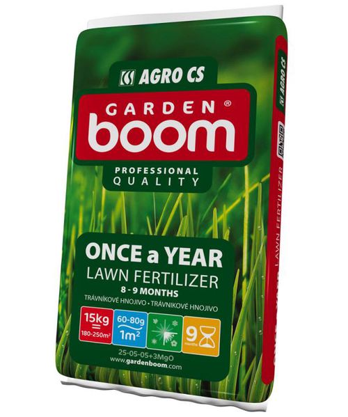 AGRO CS Garden Boom Once a Year 25-05-08+3MgO 15kg