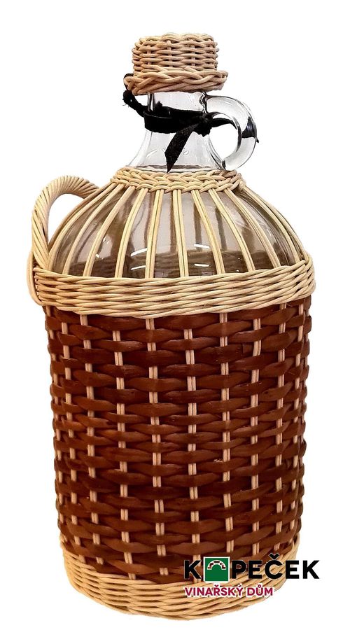 Demižon opletený 2 l