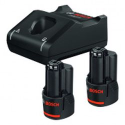 Set Bosch aku 2x GBA 12V 3.0 Ah a nabíječe GAL 12V-40 Professional 1600A019RD
