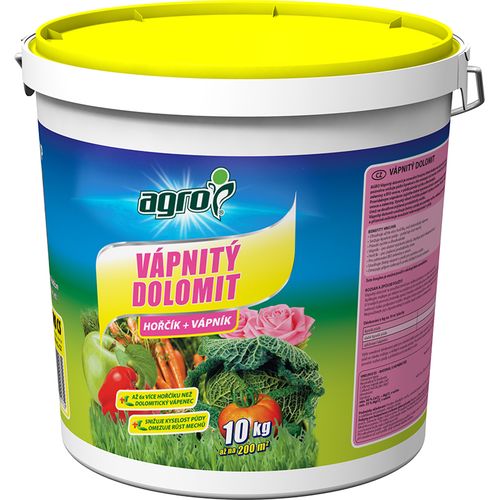 AGRO CS AGRO Vápnitý dolomit plast. kb. 10 kg