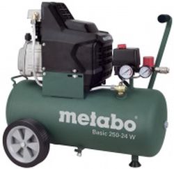 Kompresor olejový Metabo Basic 250-24 W + LPZ 4 Set