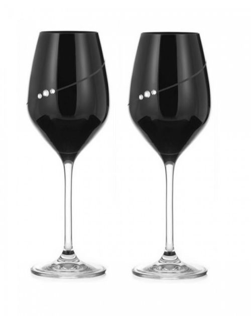Sklenice Silhouette Black - sada 2 ks