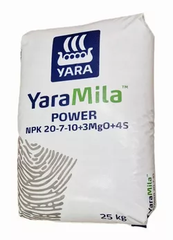 YaraMila NPK 20-7-10+2MgO+4S 25 kg
