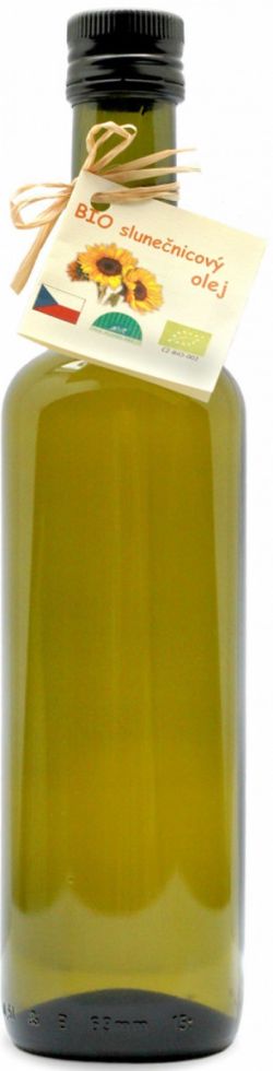 BIO panenský slunečnicový olej 500 ml