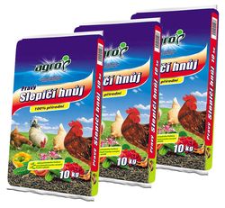 AGRO CS Slepičí hnůj 3 x 10 kg