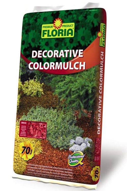 AGRO CS FLORIA Decor. ColorMulch cihlová 70 l