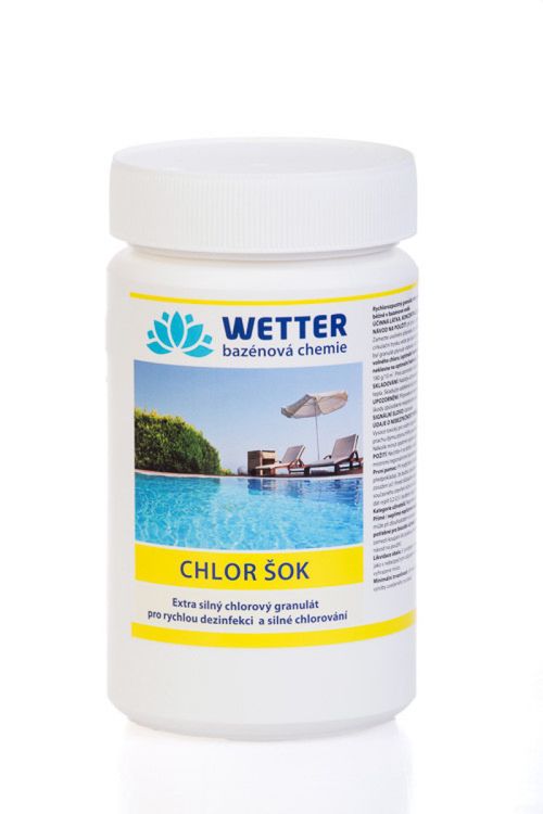 WETTER chlor šok 1 kg